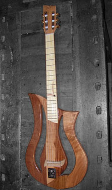 Chitarra classica solid body matty tutti i frutti